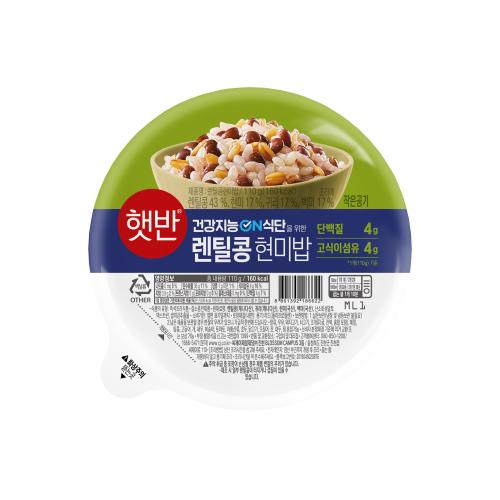 CJ)미니렌틸콩현미밥110g